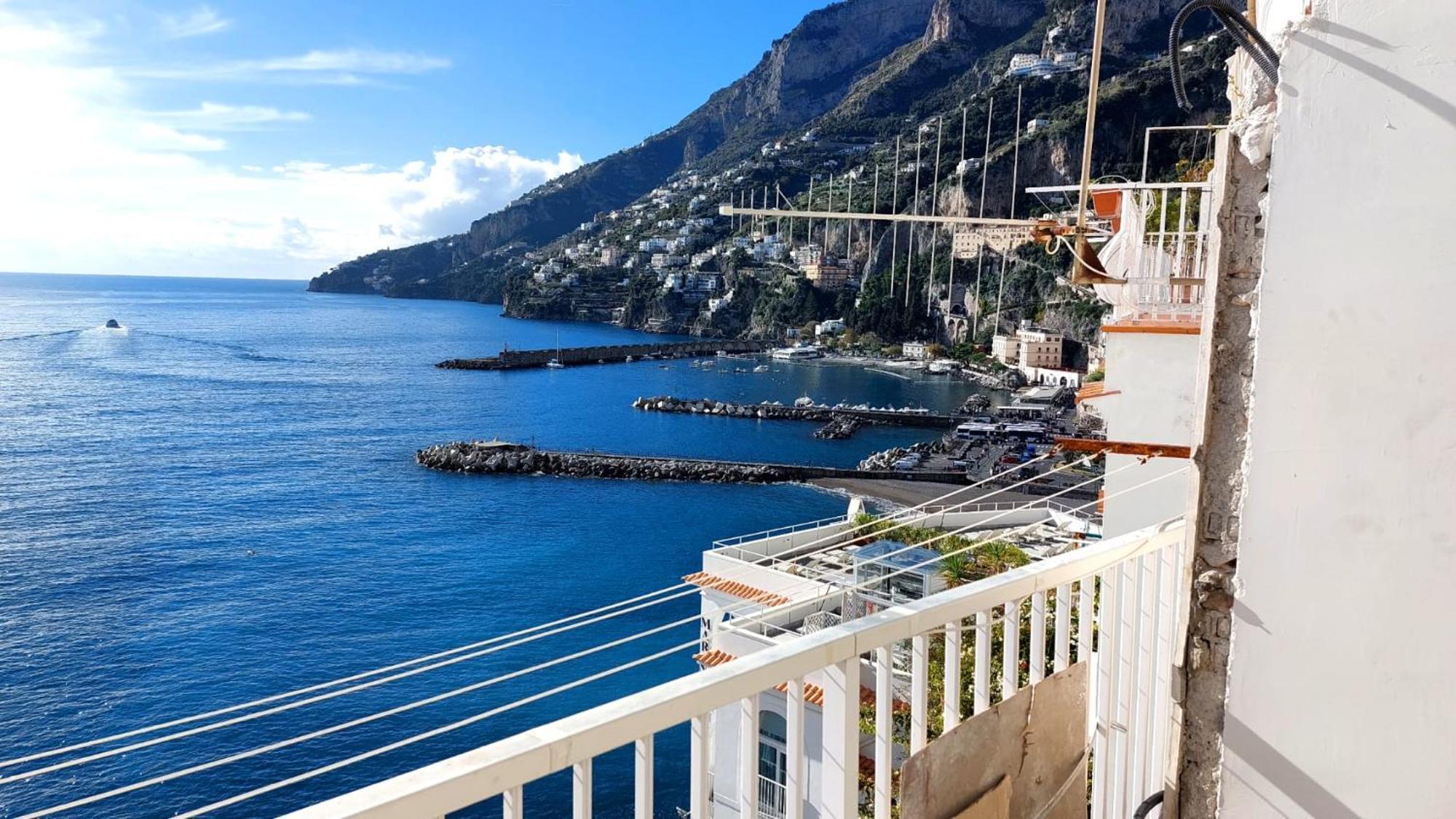 Apartament La Culla Sul Mare Centro Storico Amalfi Zewnętrze zdjęcie